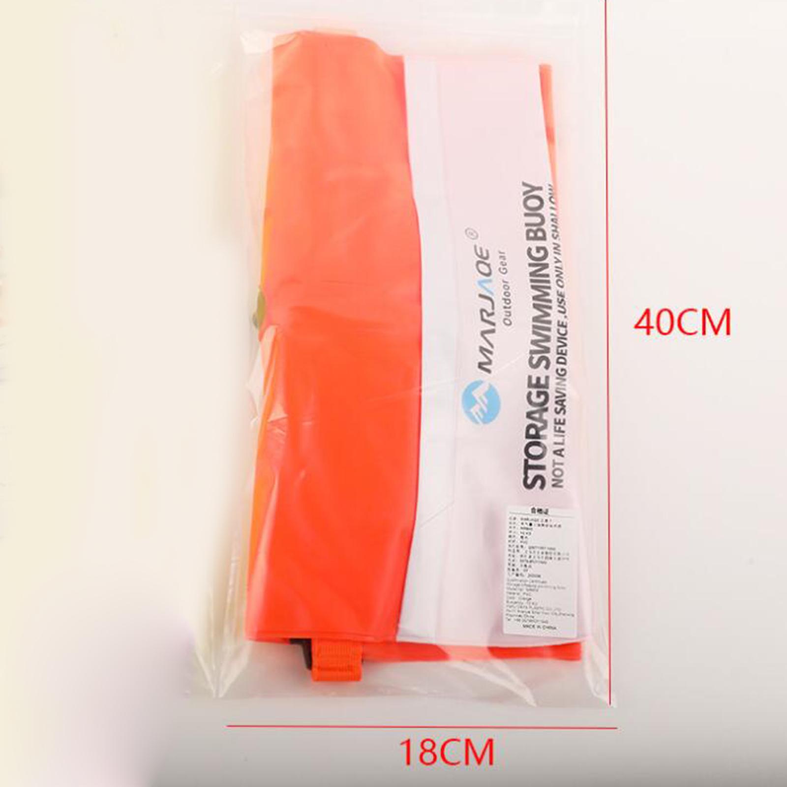 Swim Buoy Open Water - 팽창식 수영 부표 플로트 백 20L