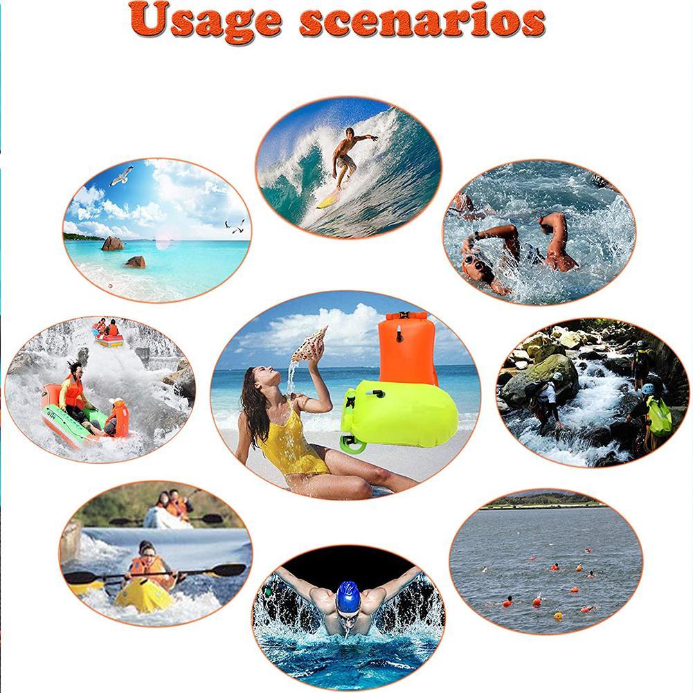 오픈워터 수영 안전용 플로트, 조절 가능한 허리 벨트가 - Swim Buoy Open Water 리뷰 및 가격