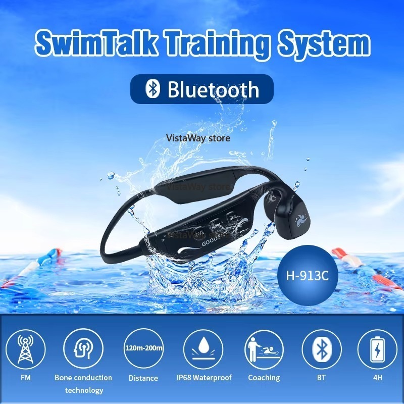 스윔톡 방수 헤드폰 H913C 수상 스포츠 실시간 수영 - Aquatic Sports Swimming 리뷰 및 가격